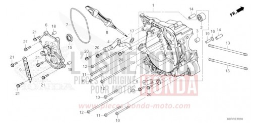 CARTER VILEBREQUIN DROIT SH125ADR de 2024